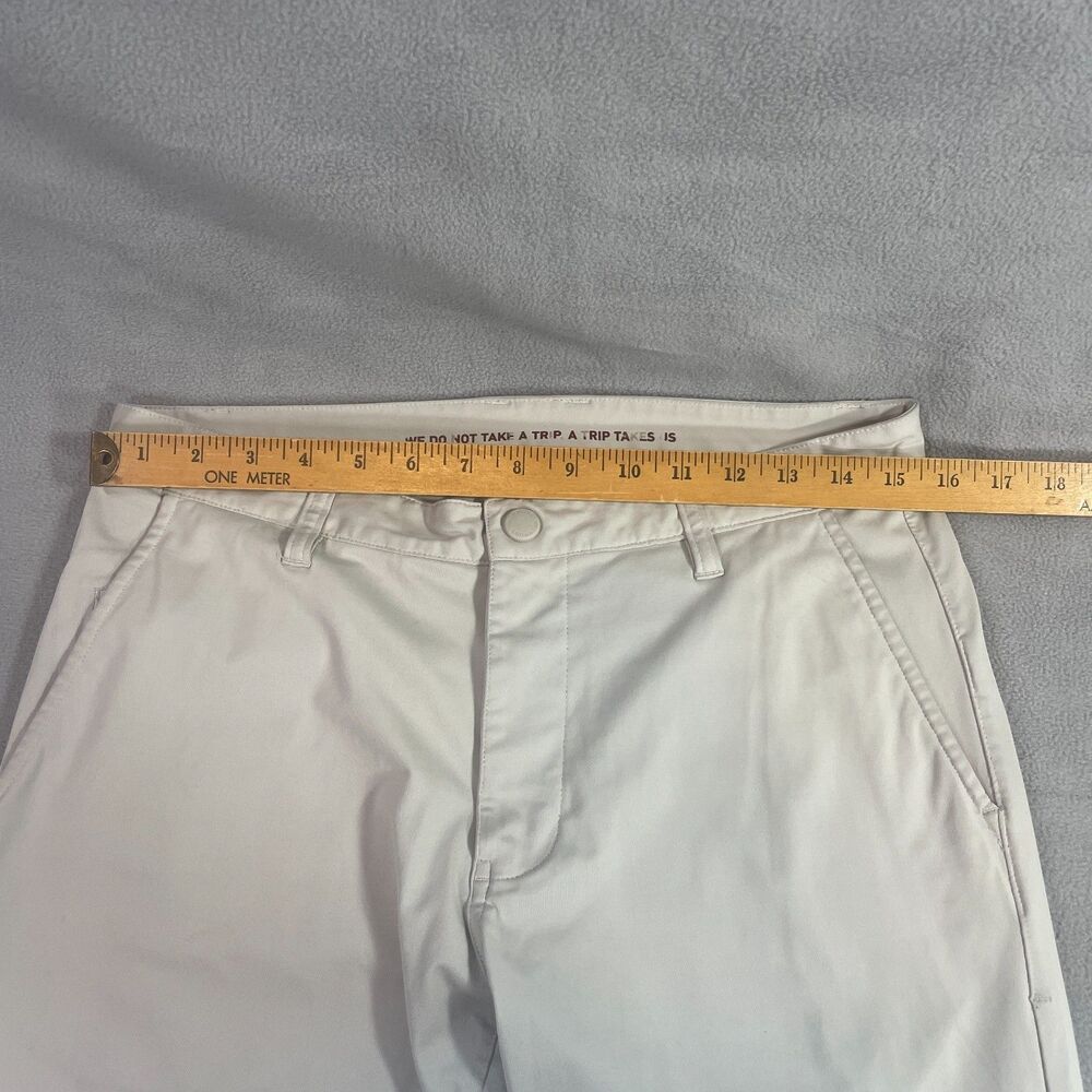 Rhone Commuter Pants Mens 30x31 Classic Fit Performance Flex Knit Golf Beige - Picture 5 of 16